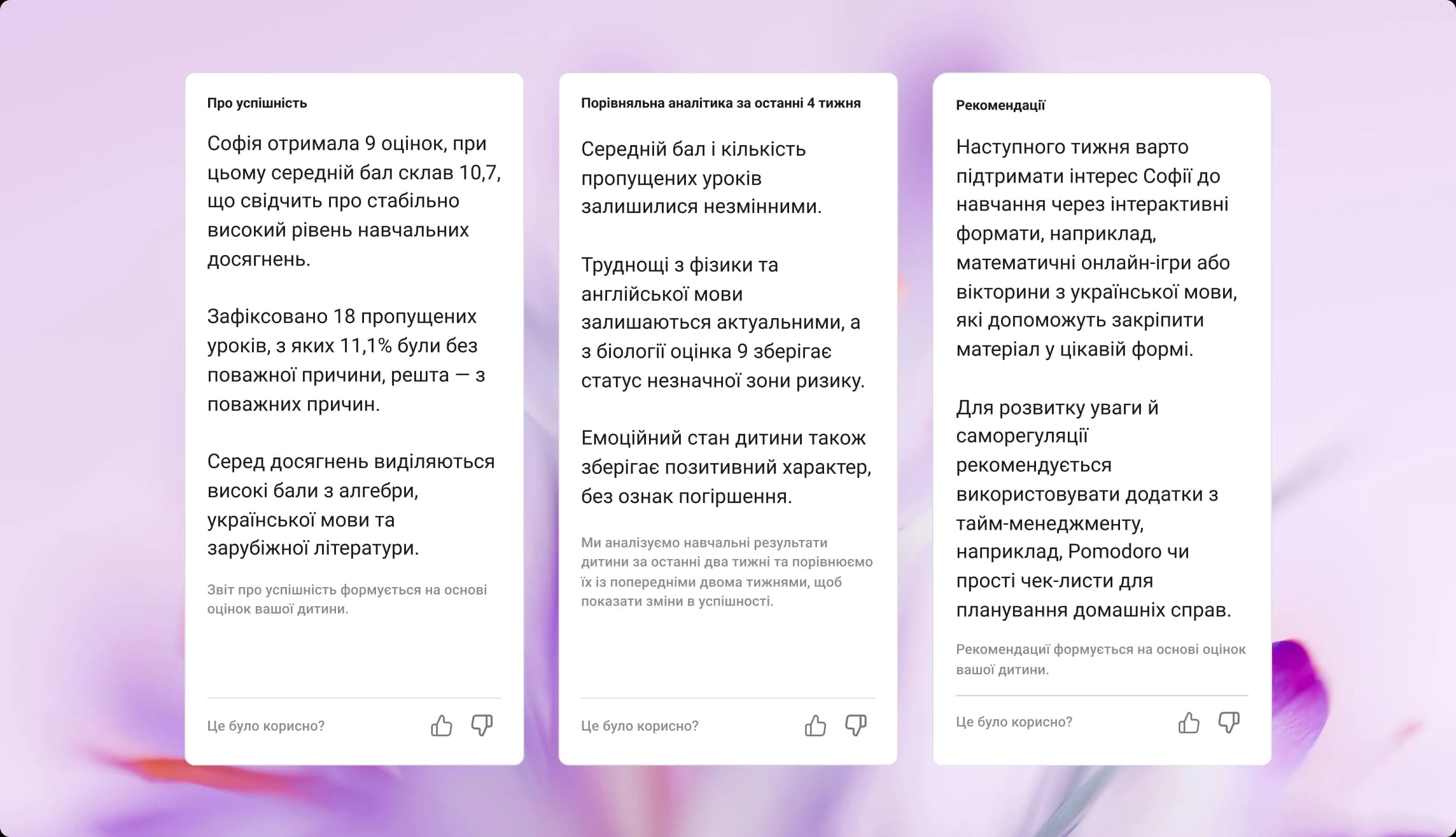 Рекомендації — промо